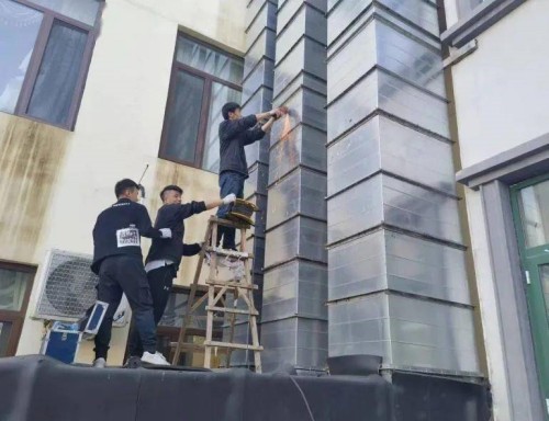 北戴河区生态环境分局开展餐饮油烟专项整治