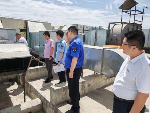 西咸新区多部门联合开展大气污染治理专项整治行动