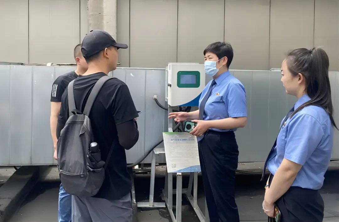 裕华区人民检察院第四检察部开展餐饮油烟污染治理专项行动