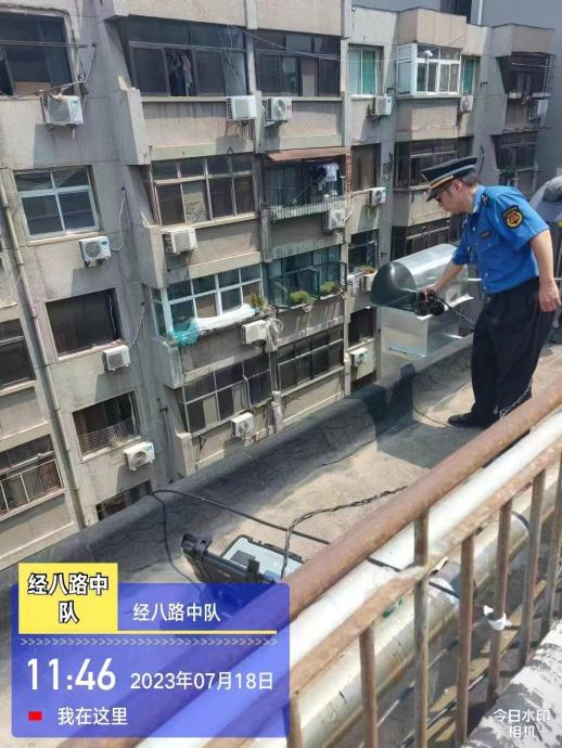 经八路中队开展辖区内餐饮经营场所排查