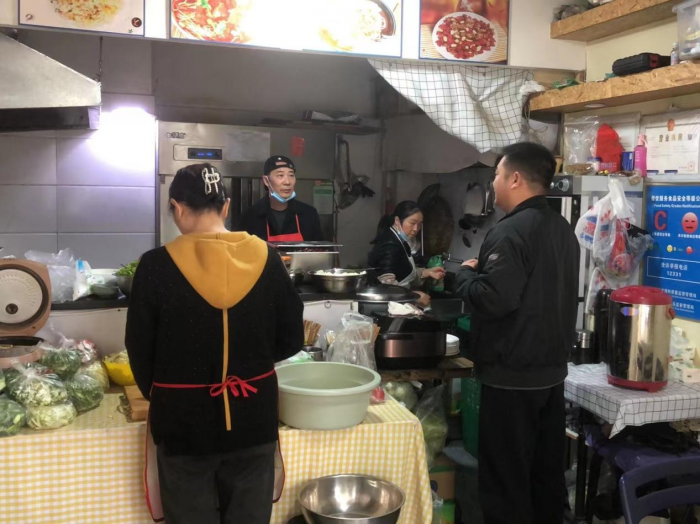 蔡桥街道开展大气污染治理防控工作