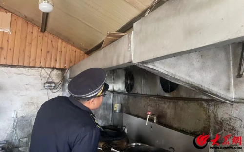 兰山区三举措推进餐饮油烟污染治理行动