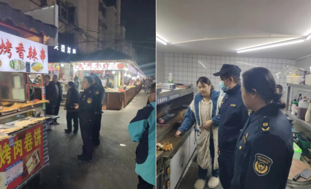 田家庵区开展餐饮油烟专项整治行动