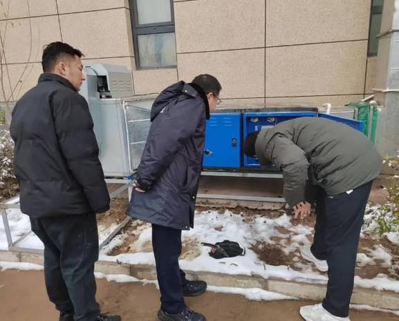 石家庄市高新区生态环境局开展餐饮业大气污染整治行动