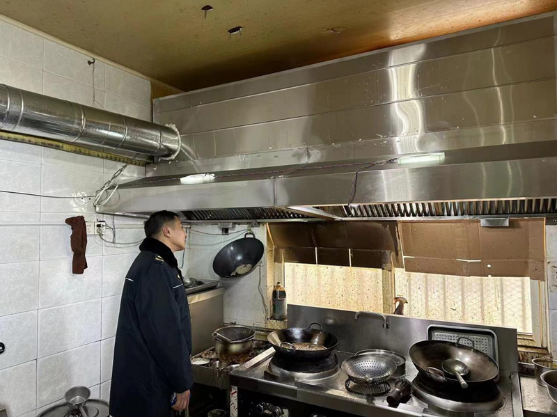 济宁高新区接庄街道:餐饮油烟管控初见成效