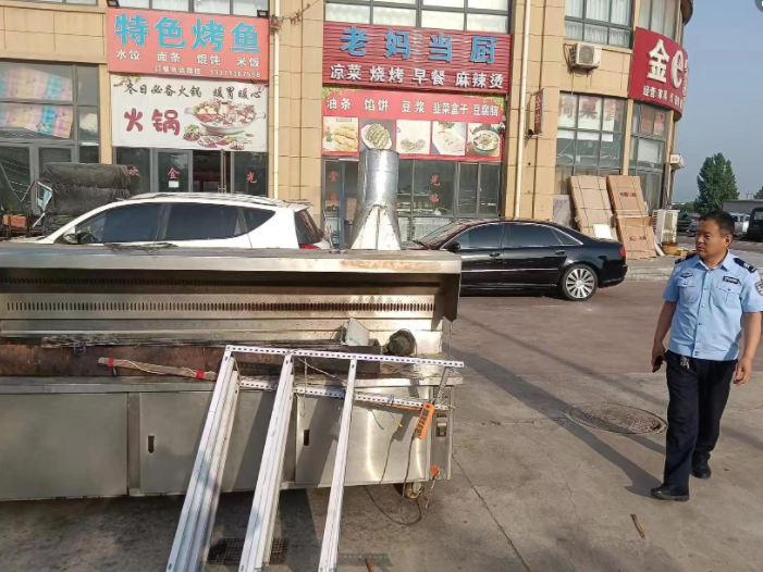烟台高新区开展露天烧烤专项整治行动