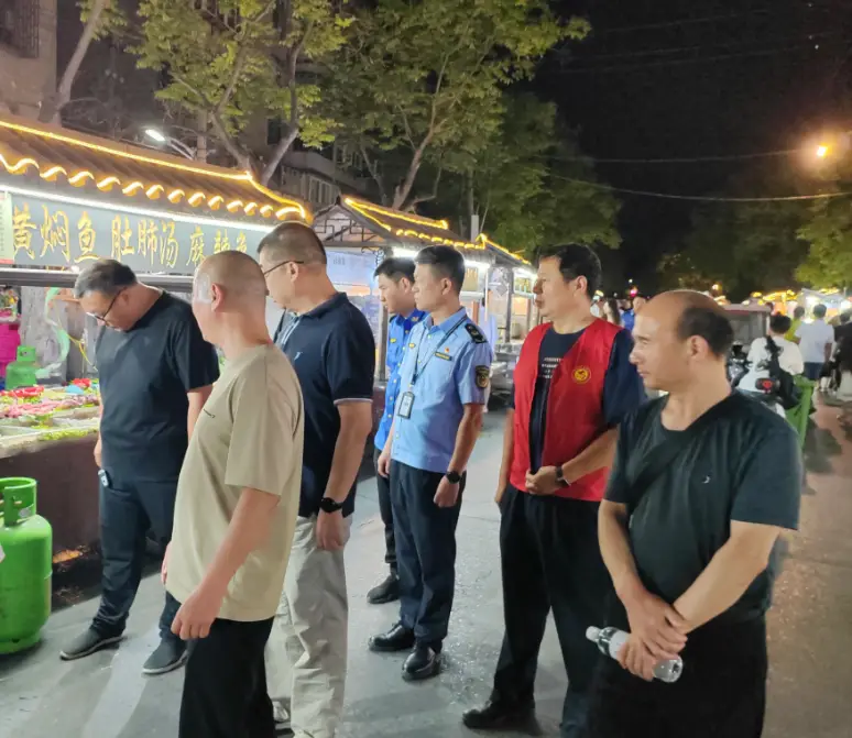 鼓楼区环委办加强“端午”期间夜市餐油烟管控工作