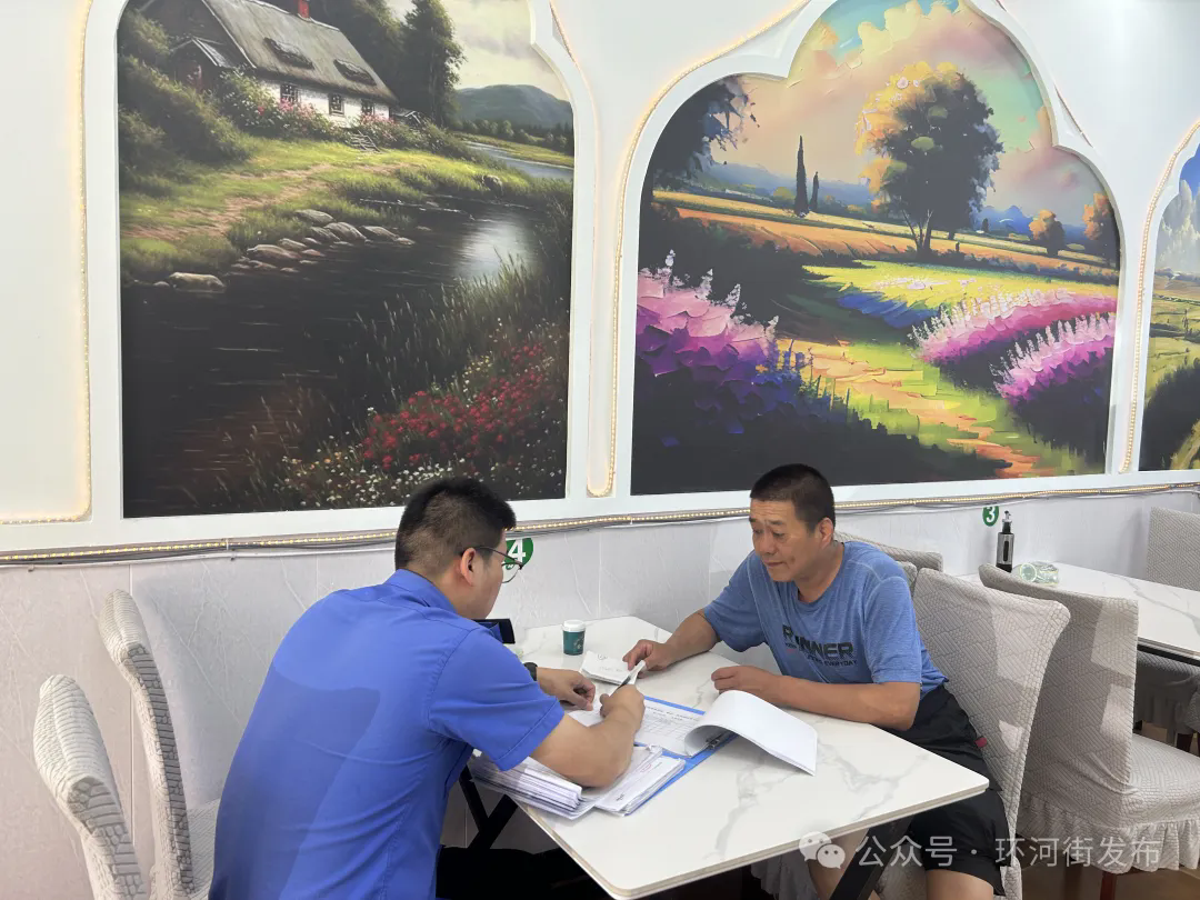 环河街办事处开展餐饮油烟污染排查专项治理行动