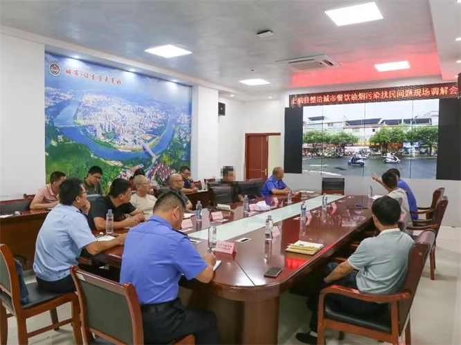 上杭县执法局三举措推动城市餐饮服务业油烟扰民问题点题整治工作