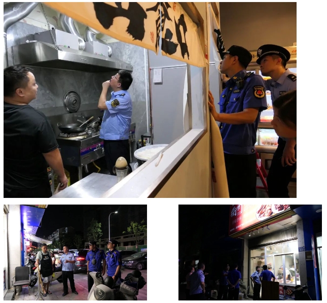 东侨开发区多部门联合开展餐饮油烟排查整治联合执法行动